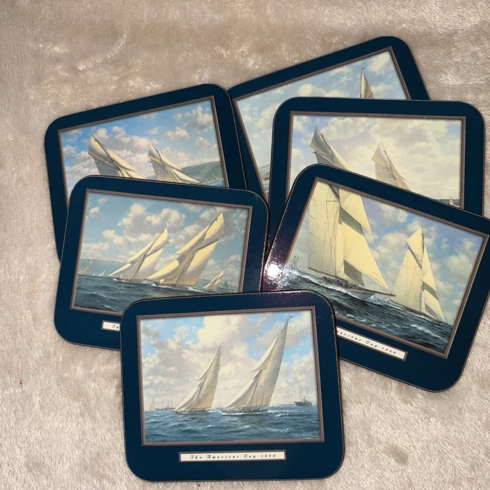 Vintage America's Cup New Zealand 6 Jason Coasters